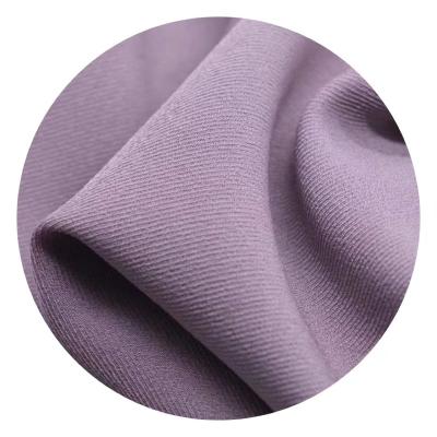 China Anti-Static Woven Twill Spandex Fabric 4 Way Stretch Polyester Chiffon Fabric For Women's Clothing Material for sale