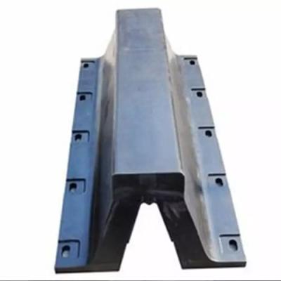 China 800H Black Arch Rubber Fender V shaped Boat Dock Fender Bumper for sale