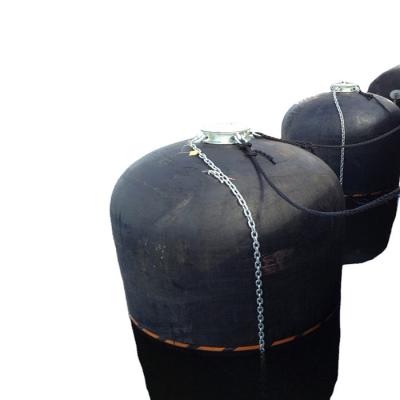 China Semi Underwater Submarine Fenders Pneumatic Submersible Marine Rubber for sale