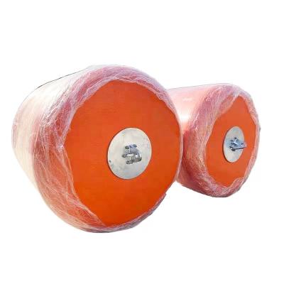 China 3.3m*6.5m Floating Foam Fender Marine Iso 9001 Standard Hdg Flange for sale