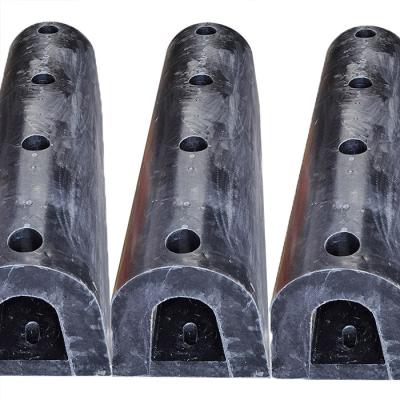 China Customized Dock D Type Fenders Tugboat Rubber Fender For Porting for sale