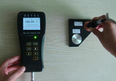 China Electrical Conductivity Meter, Eddy Current Conductivity Tester and meters REC-102 for sale