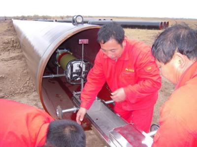 China Pipeline Testing Machine, X ray Pipeline Crawlers, X ray flaw detector RXPC-100D for sale