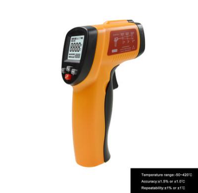 China Handheld Infrared Thermometer, Laser Non contact Backlight IR thermometer IR300E for sale