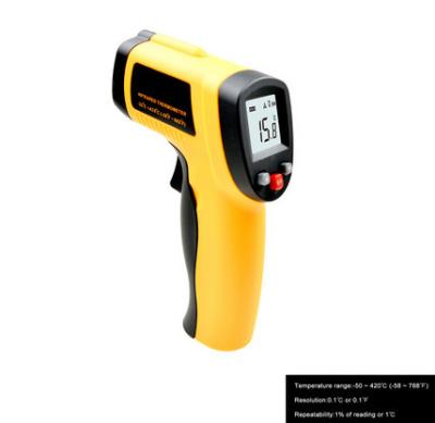 China Temperature range -50 ~420℃ safe laser IR thermometer, Non-contact Infrared Thermometer IR300 for sale