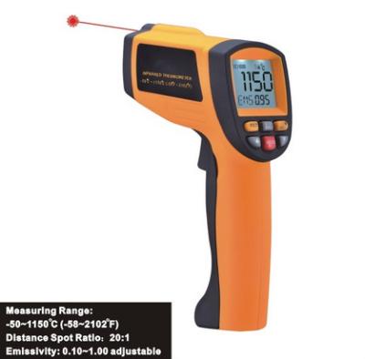 China Infrared temperature meter, digital temperature measuring instrument, Laser Infrared Thermometer for sale