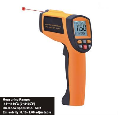 China Infrared temperature detector, digital thermometric indicator, Laser Infrared Thermometer IR1150A for sale