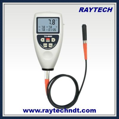 China Memory Function Coating Thickness Gauge, NDT Paint  Dry Film Thickness Meter TG-8660/S for sale