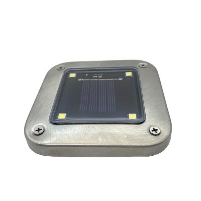 China New Item High Quality Outdoor Garden Ip65 Waterproof Lawn Stair Track 4 Landscape Led Solar Underground Lights for sale