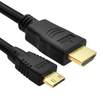 China High quality COMPUTER male to mini tv via micro mini hdmi cable hdmi to hdmi cable for tablet hdtv for sale