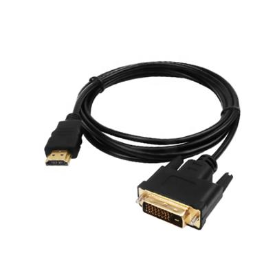 China COMPUTER Gold Plated HDTV HDMI To DVI Cable 1080P HDMI Cable To DVI Cable PC for sale