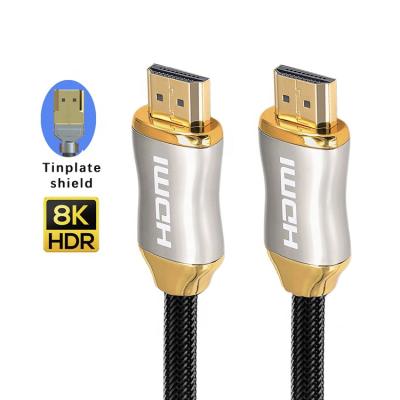 China COMPUTER Factory Hot Sale HDMI Cables 8K V2.1 Cable 8K 60Hz 4K 120Hz 3D High Fidelity Cable 8K HDR 48Gbps HDCP HDMI 2.1 for sale