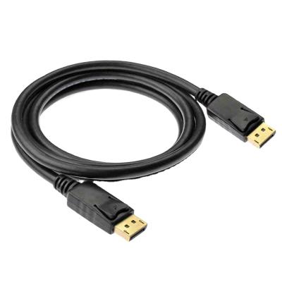 China Multimedia Wholesale 1.8m DP Cable DisplayPort Cable Pure Copper DP to Public DP Computer TV HD Connection Cable for sale