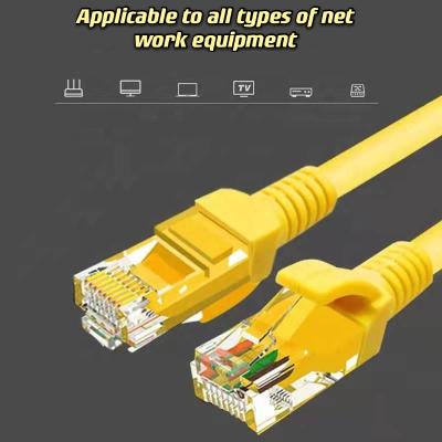 China Hot selling COMPUTER utp cat6 cable price UTP ftp sftp network cable 10m 15m 100m cable tester rj45 network 1000mbps for sale