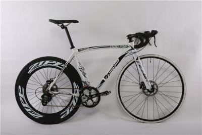 China Fashion style 6061 aluminium alloy 700C racing bike/bicicle with Shimano Tiagra 16 speed and special wheel for sale