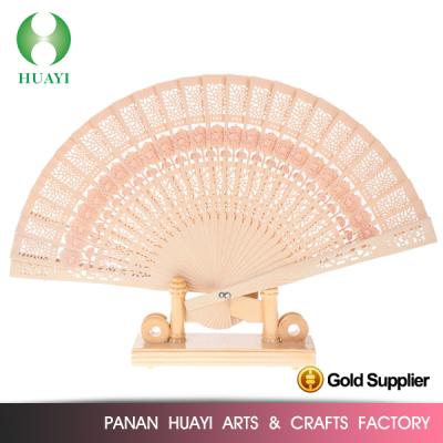 China China Factory Direct Sale Business Gifts Chinese Customized Hand Wooden Fan for sale