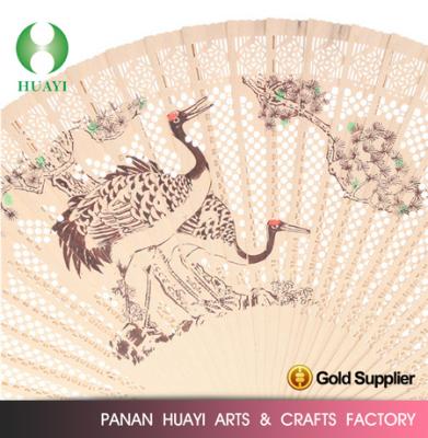 China China spanish wooden hand fan for sale