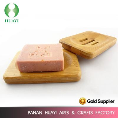 China Promotional Hot Selling Wooden Soap Dish Box Bamboo Wooden Holder for sale