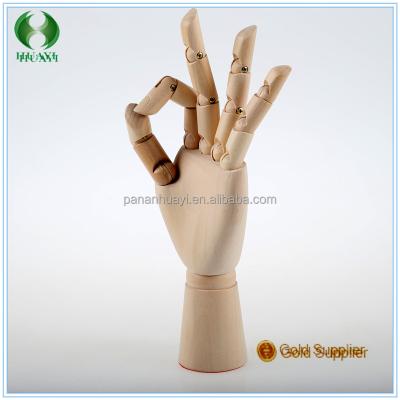 China HOT SALE Plus Size 3D WOODEN HANDS JOINET MODEL 36cm Men for sale