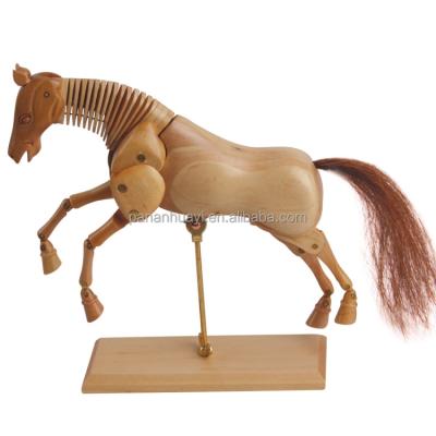 China China 30cm HORSE WOODEN MODEL for sale