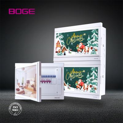 China PC+Copper BOGE Electrical Power Customized Indoor Distribution Board Panel Box for sale