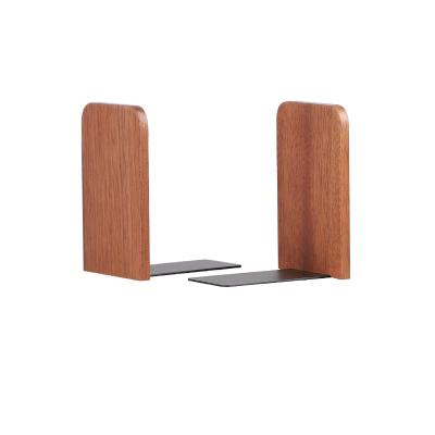 China Modern Home Decor Office Custom Solid Wood Desk Bookends for Home Office Decorative Bookends for sale