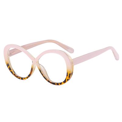 China Eyewear fashion eyewear myopia spectacle tr90 glass frame fashionable glasses for women for sale