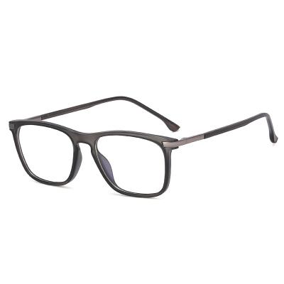 China Fashion Ready Fashionable Myopia Glass Rectangle Light Optical Frame Stock Clear Eyewear For Men for sale