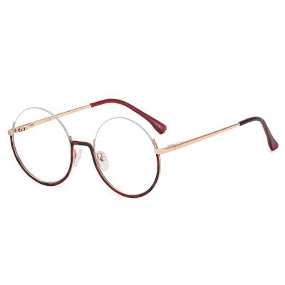 China Best-selling Round Metal Optical Glasses Frame Special Metal Children Frame Glasses For Kids for sale