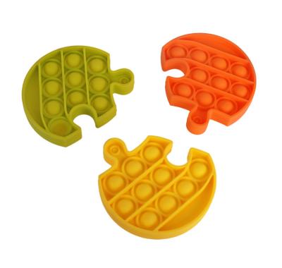 China Toy Amazon Hot Sale Silicone Figet Educational Toys Stir Sensory Toys POP PUZZLE for sale