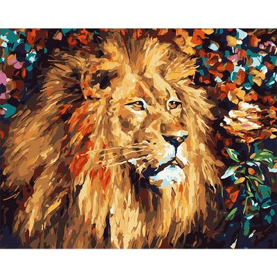 China Custom Affordable Realistic DIY Number Oil Painting Hand Painted Creative Crafts for sale