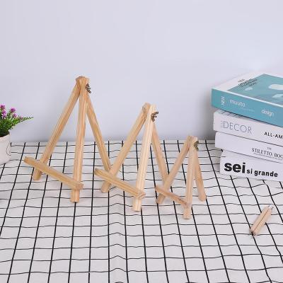 China 9*15 Small Easel Painting Easel With Screws Easel Desktop Children's Graffiti Mini Painting Tripod Easel for sale