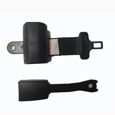 China Construction Machinery Comfortable Automatic Retractor ALR Locking Polyester 2 Point Seat Car Safety Belt for sale