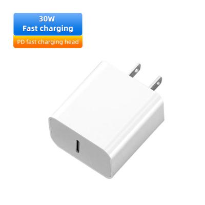 China Mobile Phone Good Price Of New Product 30Watt Fast Charger Usb Plug Quick Charge 30w Quick Charge 3.0 Customized Logo Type C Usb Wall Charger for sale