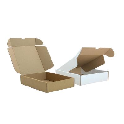 China Recycled Materials OEM Cardboard Large Gift Storage Customized Cardboard Clamshell Clothing Packaging Box for sale