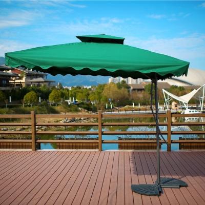 China Large Durable All Weather Outdoor Restaurant Umbrella Outdoor Parasol For Bistro Set for sale