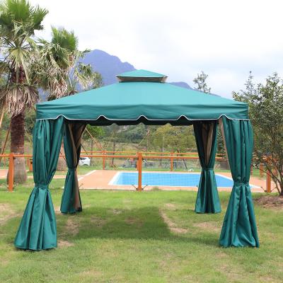 China hot selling hot wholesale 180g polyester fabric tent pergola patio gazebo with low price for sale