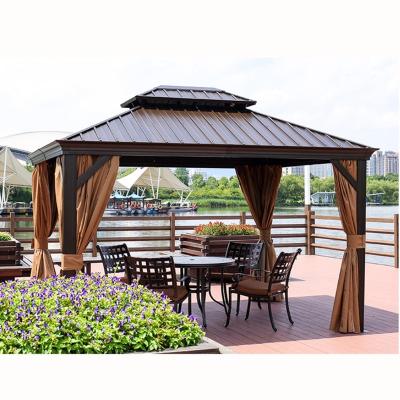 China With One Set Custom 10 X12 Fabric Polyester 180g Outdoor Easy Party Wind Resistant Gazebo Included Ordinary Waterproof Youya Professional High Easy With CE Certificate for sale