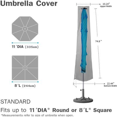 China hot selling 8000 water pressure sunshade patio umbrella cover umbrella cover with great price for sale