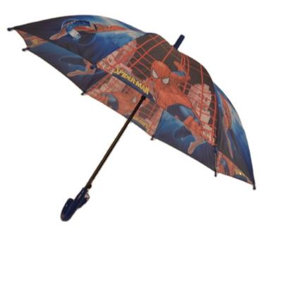 China High Quality Stretch Marvel Spiderman Children Kids Umbrella, Kids Mini Umbrella for sale