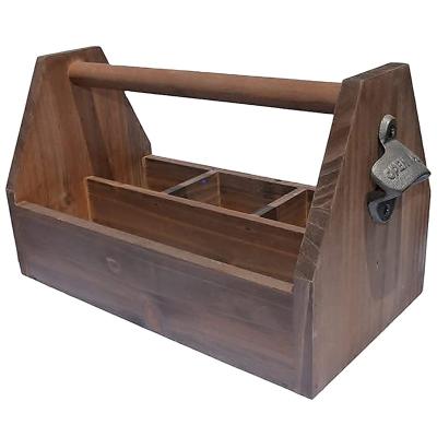 China Large Wooden Grill Cart Condiment Cart Griddle Cart BBQ Grill with Handle and Bottle Opener. Beer S 7x3.5x1.8cm for sale