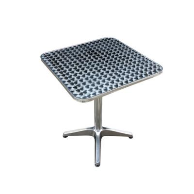 China Easy installation outdoor aluminum table for sale