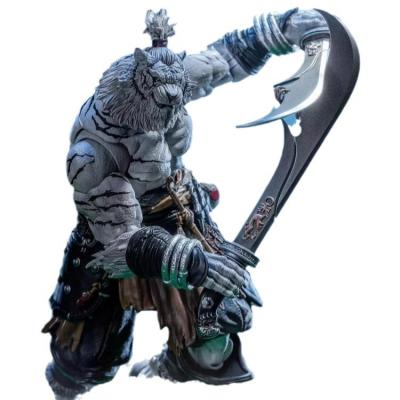 China Resin 1/12 Scale Furay Planet Blade Master Weng Tiger Action Figure White Version for sale