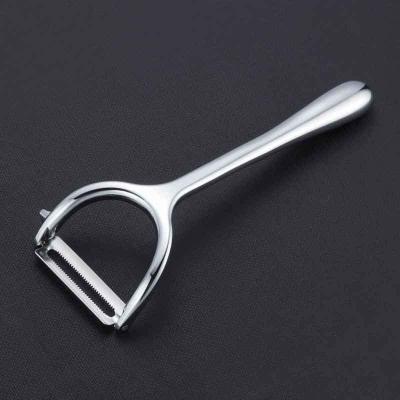 China Number of Pieces 1 Sustainable Stainless Steel Paring Peeler Knife for Cutting Fruits for sale