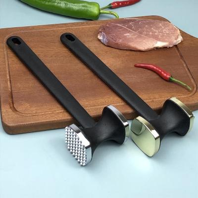 China Double-Sided Meat Tenderizer Durable Zinc Alloy Hammer for Tenderizing Steaks and Chops for sale