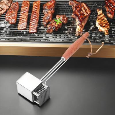 China 36-Blade Stainless Steel Meat Tenderizer for BBQ Steak and Turkey Professional Grade for sale