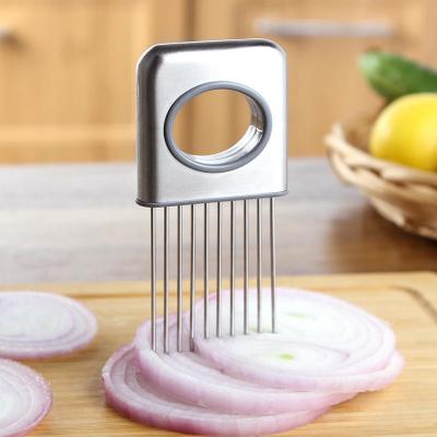 China Home Kitchen Durable Stainless Steel Vegetable Slicer Metal Chopper Needle Cutter for sale