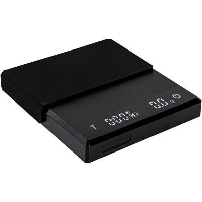 China Pocket Scale Battery-Powered Body and Coffee Weight Measuring Device Black Color 2024 for sale