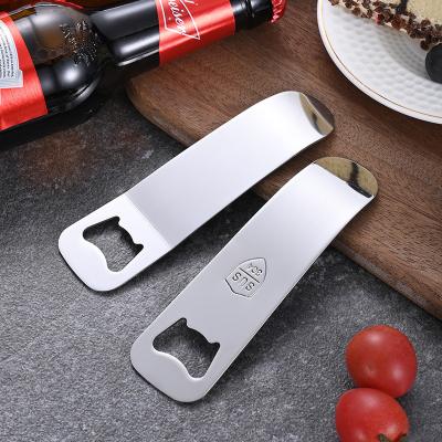 China Seahorse Design Custom Logo Wine Opener Multi-Functional Stainless Steel Bottle Opener for sale