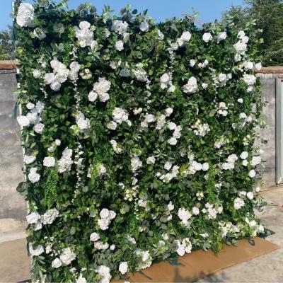 China Silk Articial Flowers for Realistic 3D Cloth Flower Wall and Car Wall Decoration for sale